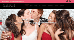 Desktop Screenshot of flashlifephotobooth.com